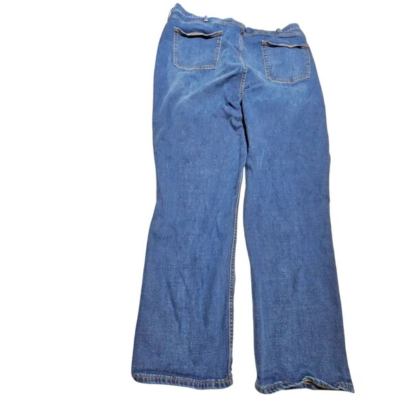 Old Navy Athletic Fit Jeans Mens Size 46 X 30 High Waist Medium Wash Denim Pants - Picture 3 of 5